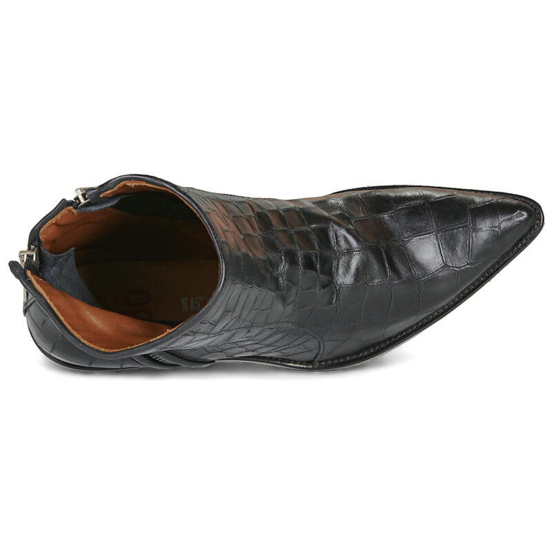 Airstep / A.S.98 COUNTRY CROCO Nero Stivaletti Donna - 6