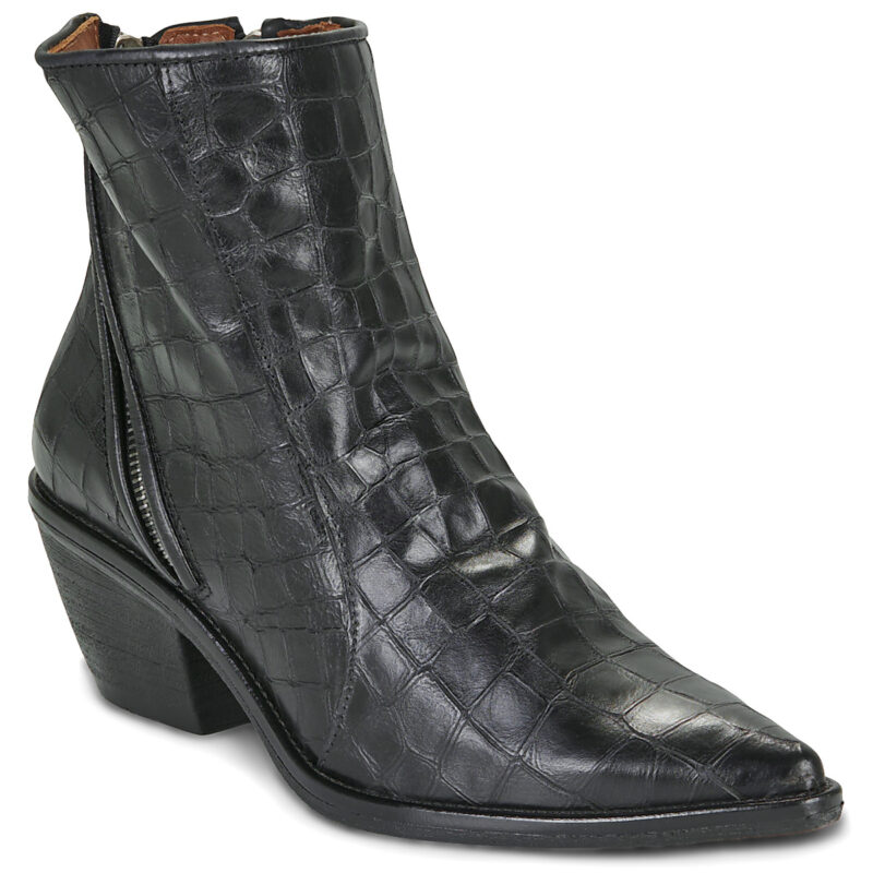 Airstep / A.S.98 COUNTRY CROCO Nero Stivaletti Donna - 1