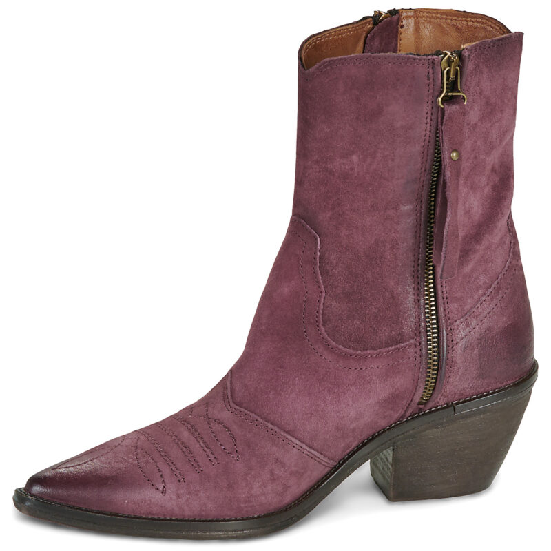 Airstep / A.S.98 COUNTRY ZIP Bordeaux Stivaletti Donna - 4