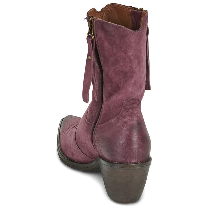 Airstep / A.S.98 COUNTRY ZIP Bordeaux Stivaletti Donna - 5