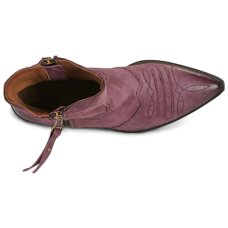 Airstep / A.S.98 COUNTRY ZIP Bordeaux Stivaletti Donna - 6