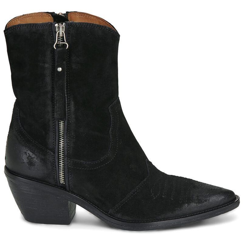 Airstep / A.S.98 COUNTRY ZIP Nero Stivaletti Donna - 2