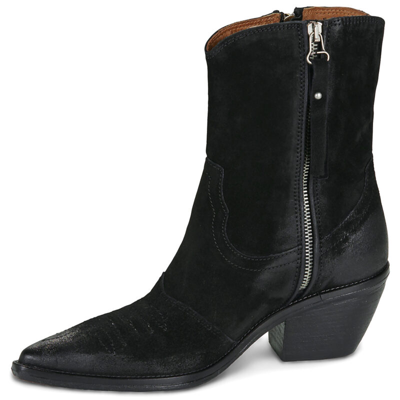 Airstep / A.S.98 COUNTRY ZIP Nero Stivaletti Donna - 4