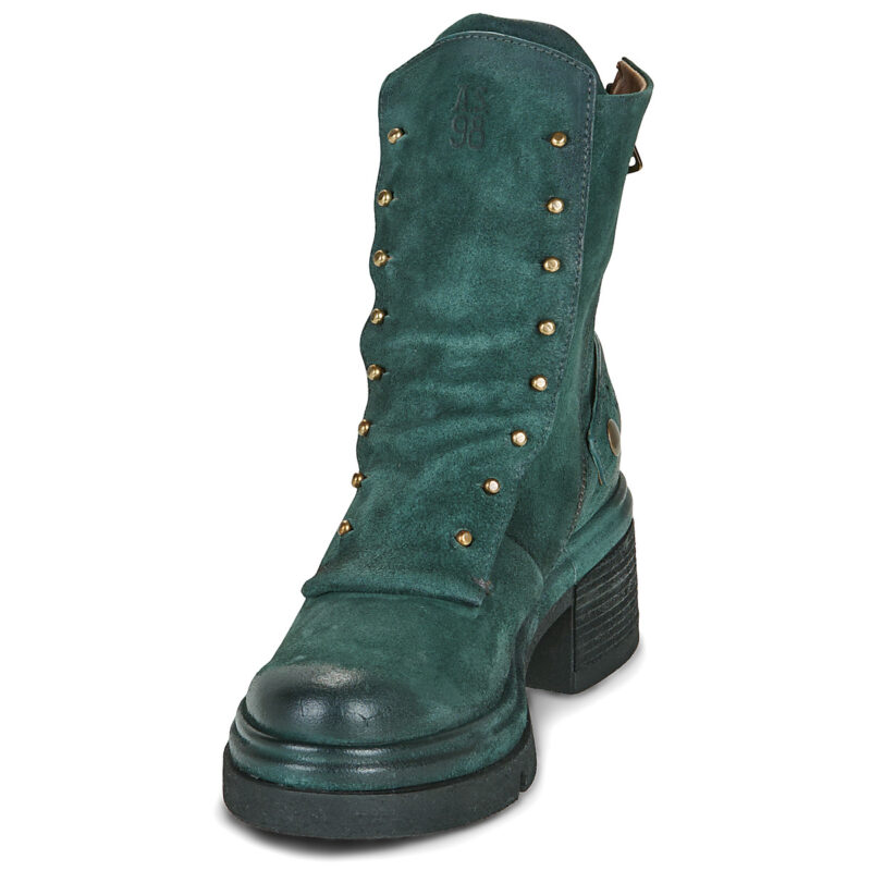 Airstep / A.S.98 EASY MILI Verde Stivaletti Donna - 3