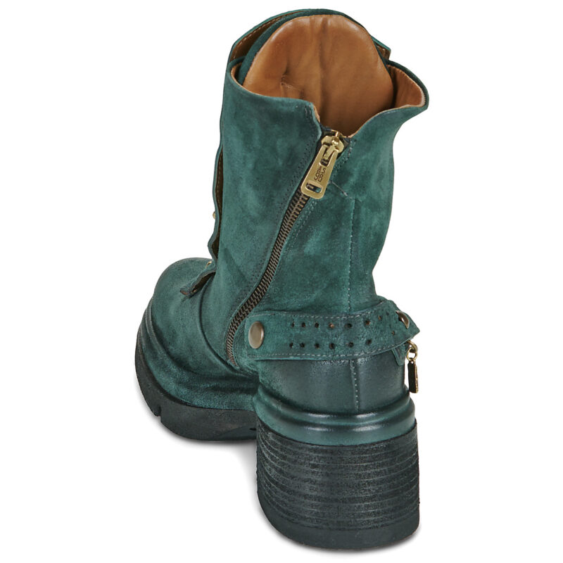 Airstep / A.S.98 EASY MILI Verde Stivaletti Donna - 5