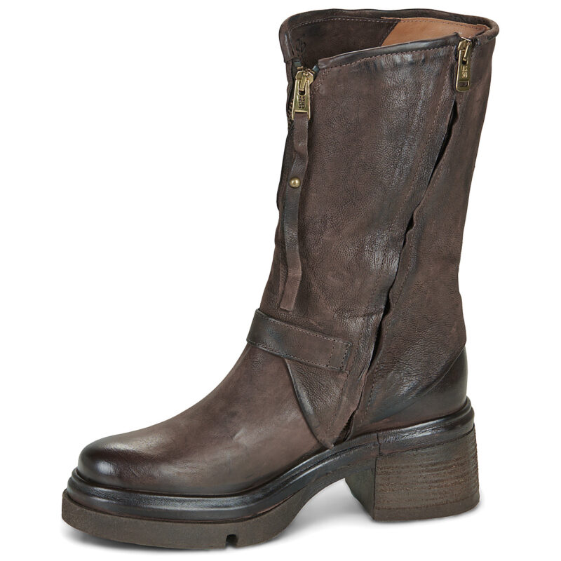 Airstep / A.S.98 EASY ZIP Marrone Stivaletti Donna - 4