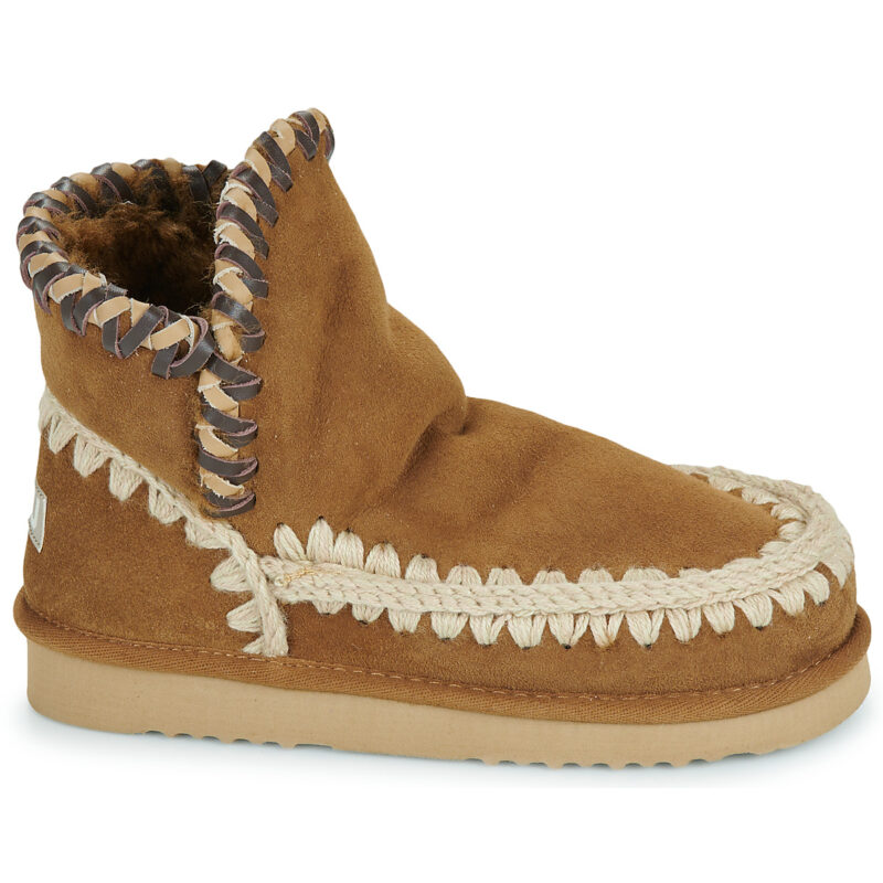 Mou ESKIMO 18 LEATHER OVERSTITCHING Marrone Stivaletti Donna - 2