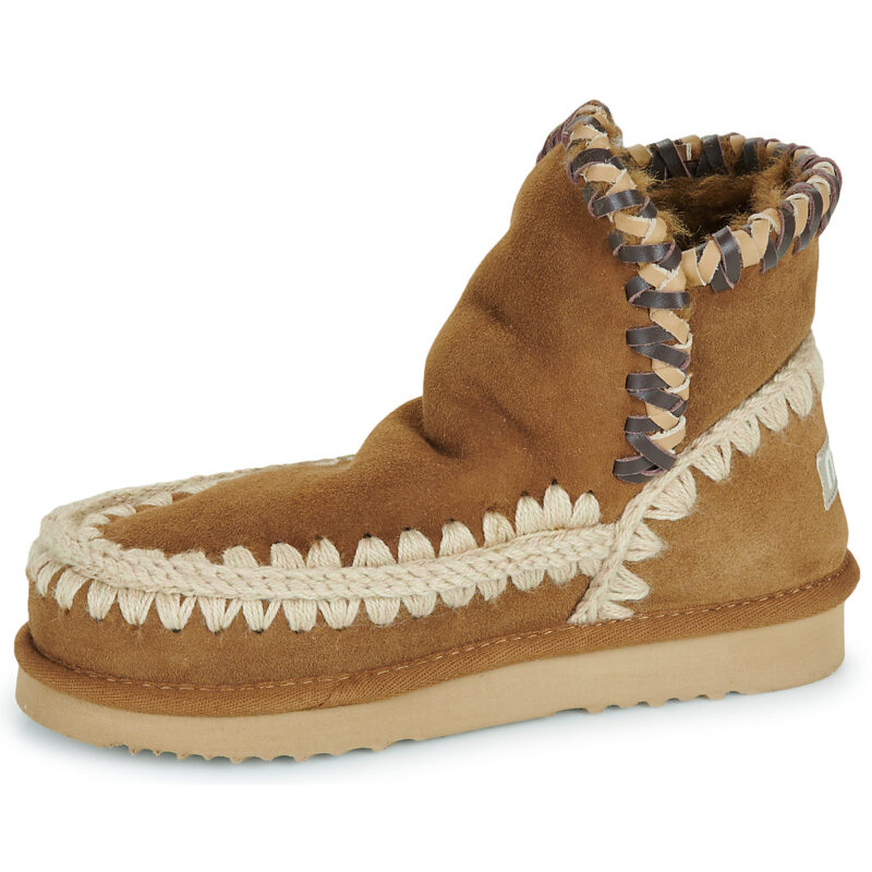 Mou ESKIMO 18 LEATHER OVERSTITCHING Marrone Stivaletti Donna - 4