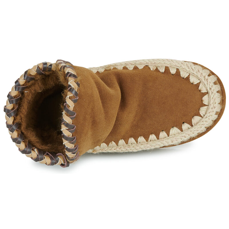 Mou ESKIMO 18 LEATHER OVERSTITCHING Marrone Stivaletti Donna - 6