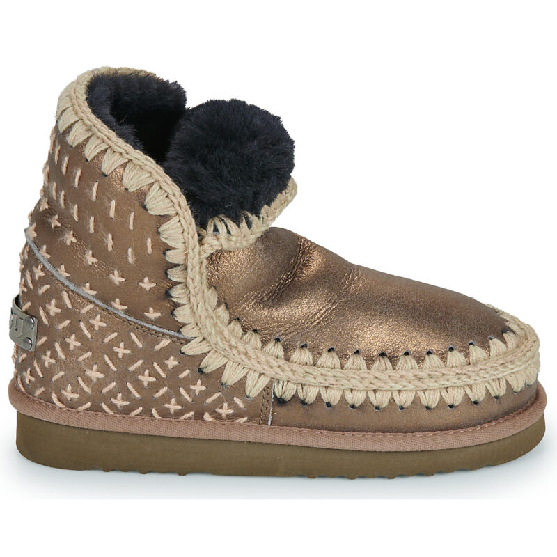 Mou ESKIMO 18 SASHIKO BACK PANEL Oro Stivaletti Donna - 2