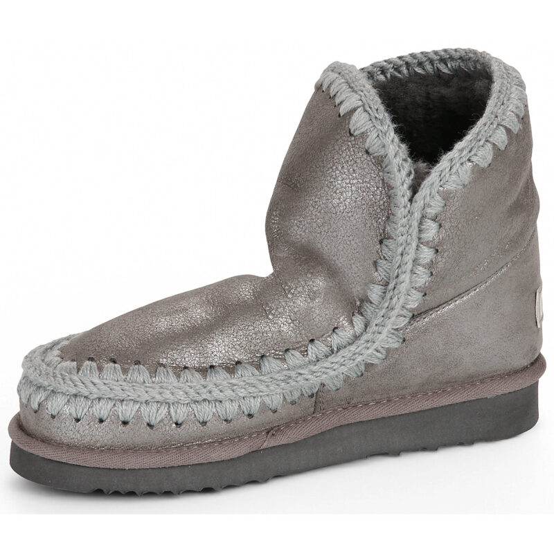 Mou ESKIMO 18 SPECIAL LEATHER Argento Stivaletti Donna - 4