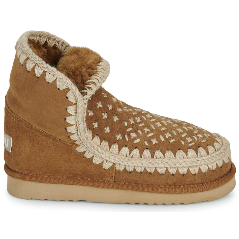 Mou ESKIMO 24 SASHIKO FRONT PANEL Marrone Stivaletti Donna - 2