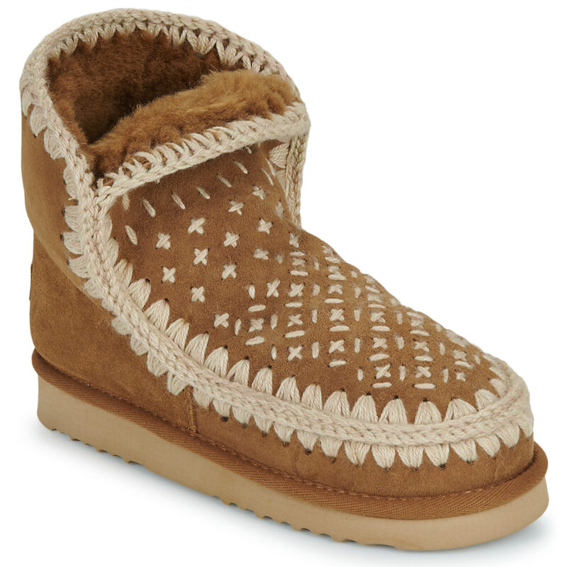 Mou ESKIMO 24 SASHIKO FRONT PANEL Marrone Stivaletti Donna - 1
