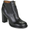 LADY FRONT Schwarze Stiefeletten