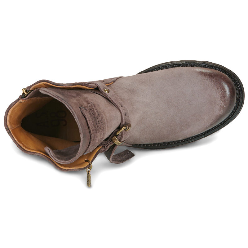 Airstep / A.S.98 POWER BRIDE Marrone Stivaletti Donna - 6