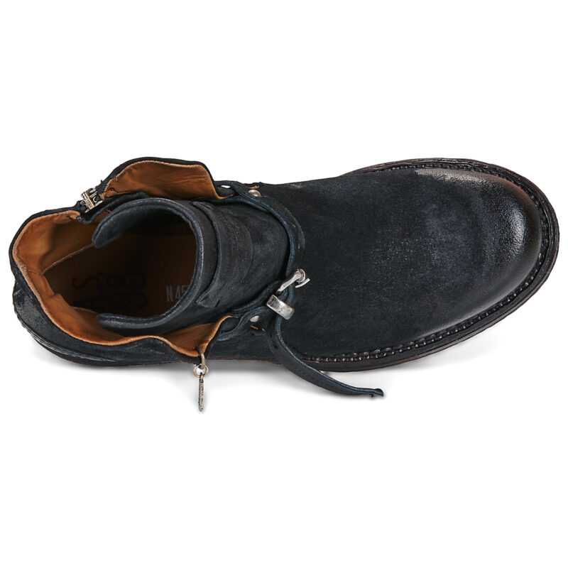 Airstep / A.S.98 POWER BRIDE Nero Stivaletti Donna - 6