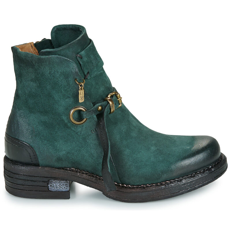 Airstep / A.S.98 POWER BRIDE Verde Stivaletti Donna - 2