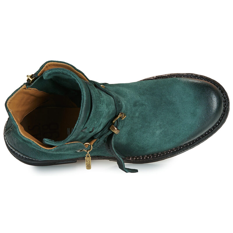 Airstep / A.S.98 POWER BRIDE Verde Stivaletti Donna - 6