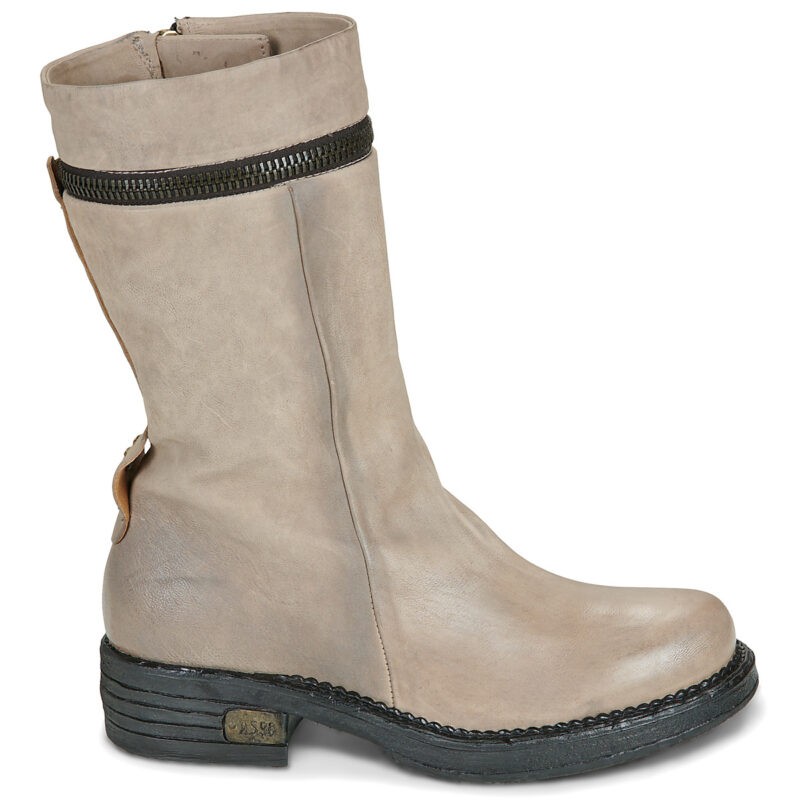 Airstep / A.S.98 POWER ZIP Beige Stivaletti Donna - 2