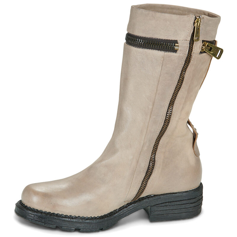 Airstep / A.S.98 POWER ZIP Beige Stivaletti Donna - 4