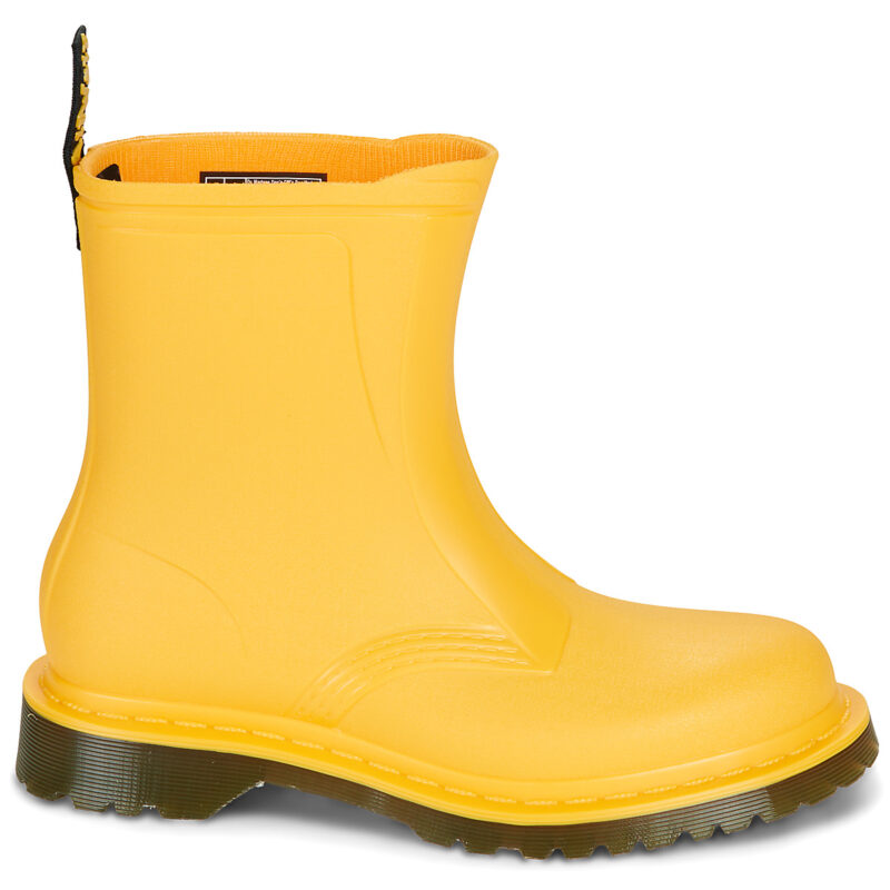 Dr. Martens 1460 RAIN PULL ON BOOT DMS YELLOW PVC Giallo Stivali da pioggia Donna - 2