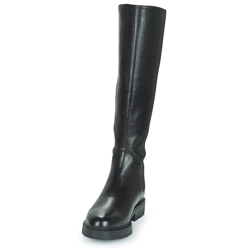 Myma 6106-MY-CUIR-NOIR Nero Stivali bassi Donna - 3