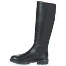 Myma 6106-MY-CUIR-NOIR Nero Stivali bassi Donna - 4