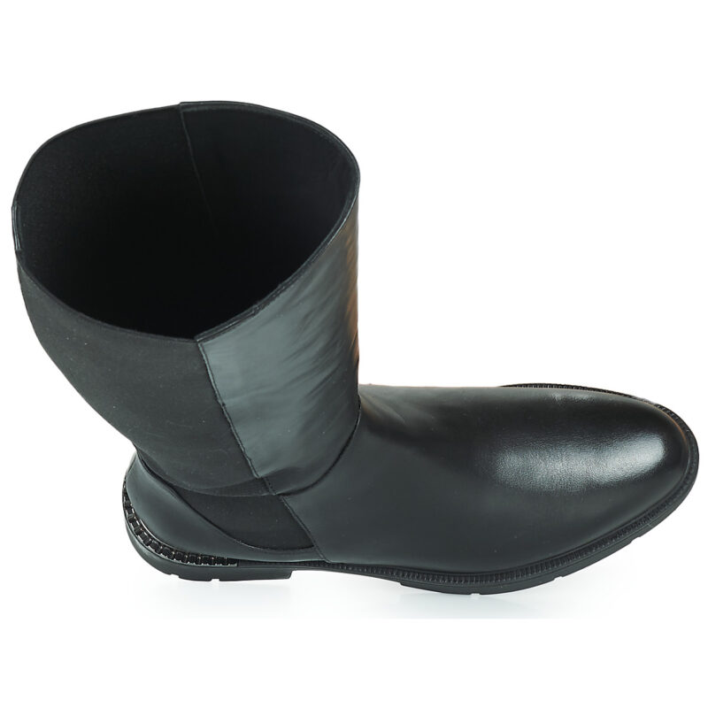 Myma 6106-MY-CUIR-NOIR Nero Stivali bassi Donna - 6