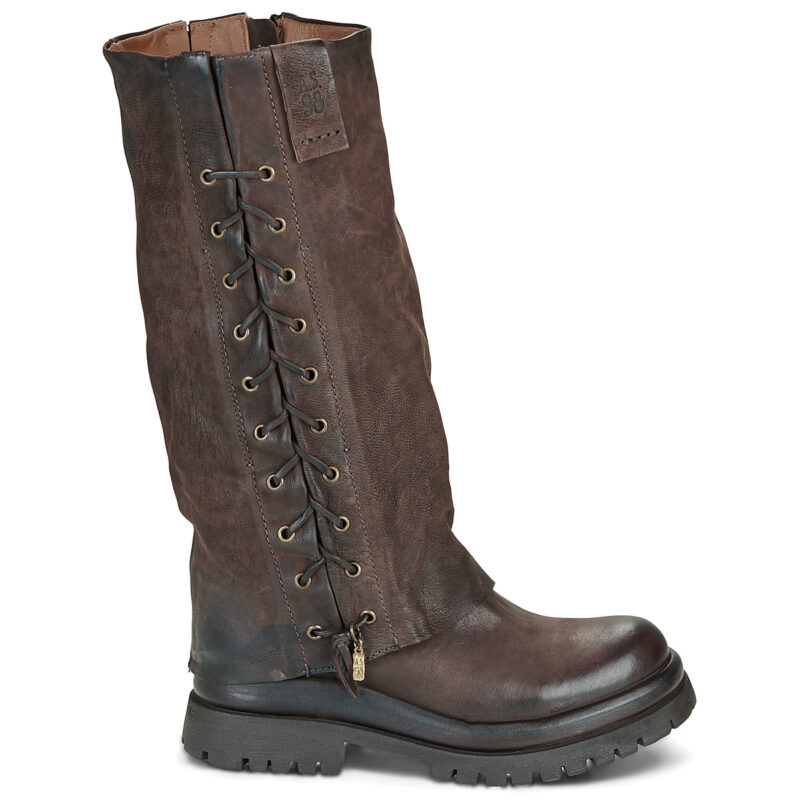 Airstep / A.S.98 DIBLA HIGH LACE Marrone Stivali bassi Donna - 2