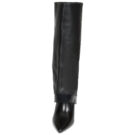 Karl Lagerfeld DEBUTANTE Fold Down Hi Leg Boot Nero Stivali con tacco Donna - 3