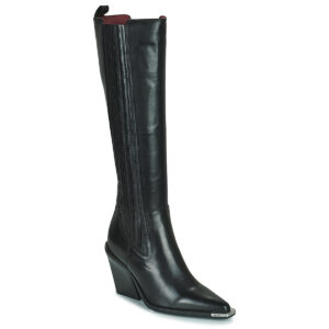 Stivali con tacco    NEW KOLE  Nero
