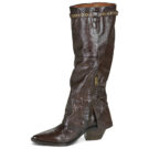 Airstep / A.S.98 TIAG Marrone Stivali con tacco Donna - 4