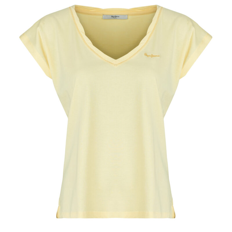 T-shirt Pepe jeans CLOE Giallo T-shirt maniche corte Donna - 1