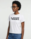 T-shirt Vans FLYING V CREW SS TEE Bianco T-shirt maniche corte Donna - 5