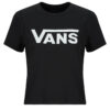 T-shirt FLYING V CREW SS TEE Nero