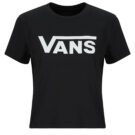 T-shirt Vans FLYING V CREW SS TEE Nero T-shirt maniche corte Donna - 1
