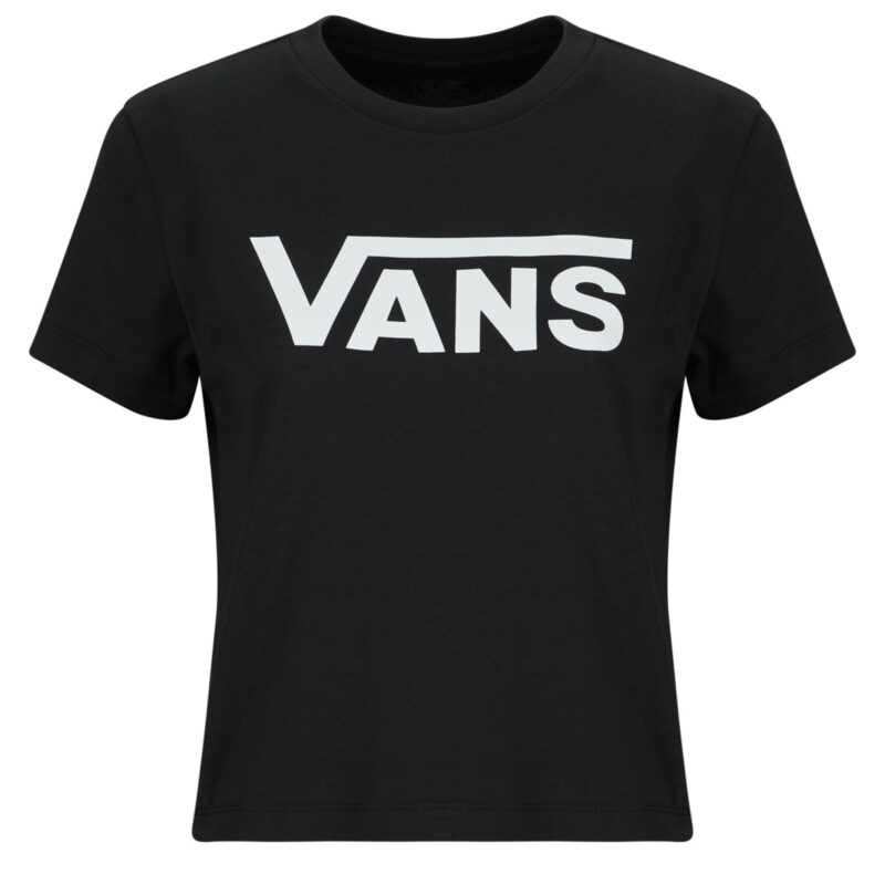 T-shirt Vans FLYING V CREW SS TEE Nero T-shirt maniche corte Donna - 1