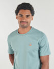 T-shirt Dickies MAPLETON SS TEE STORMY SEA Blu T-shirt maniche corte Uomo - 5