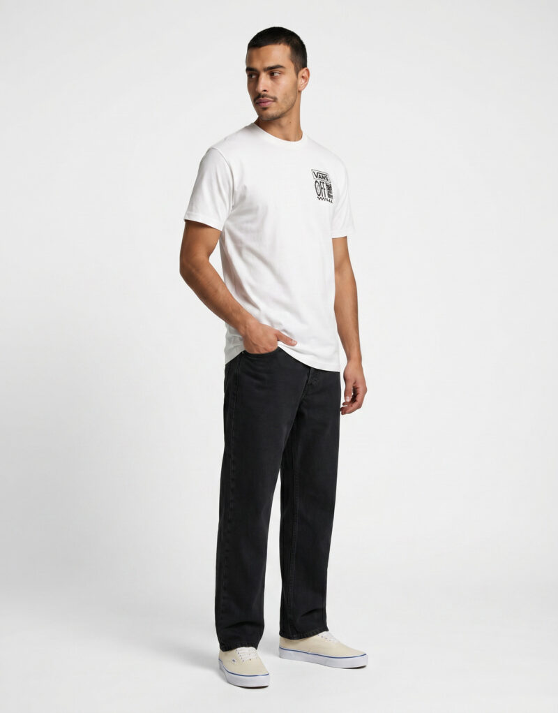 Vans CUT AND PASTE SS TEE Bianco T-shirt maniche corte Uomo - 4