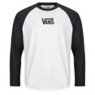 Vans CORE RAGLAN LS TEE Bianco T-shirts a maniche lunghe Uomo - 1