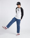 Vans CORE RAGLAN LS TEE Bianco T-shirts a maniche lunghe Uomo - 3