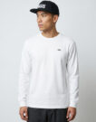 Vans LEFT CHEST II LOOSE LS TEE Bianco T-shirts a maniche lunghe Uomo - 2