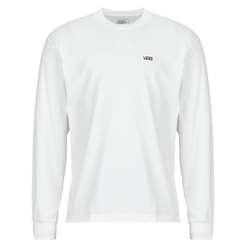 Vans LEFT CHEST II LOOSE LS TEE Bianco T-shirts a maniche lunghe Uomo - 1