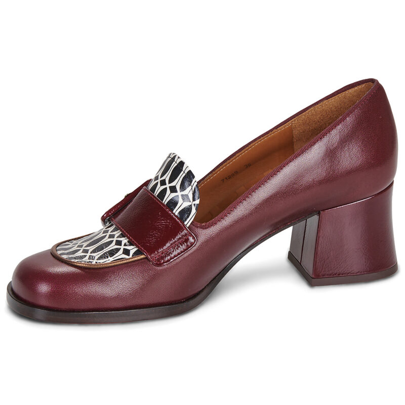Chie Mihara TEISIN Bordeaux Décolleté Donna - 4