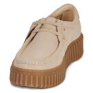 Clarks Torhill Bee Beige Derby Donna - 3