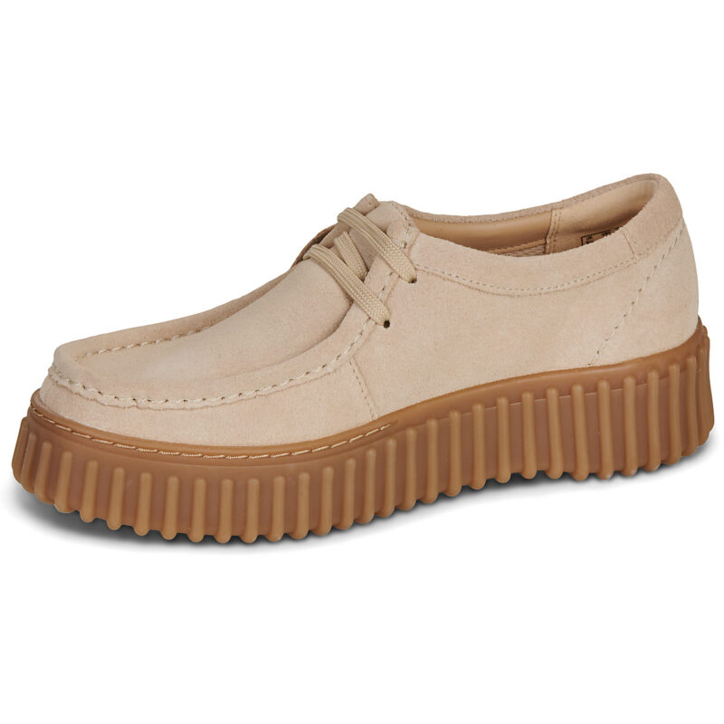 Clarks Torhill Bee Beige Derby Donna - 4