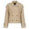 Trench VMCHLOE SHORT TRENCHCOAT Beige