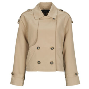 Trench    VMCHLOE SHORT TRENCHCOAT  Beige