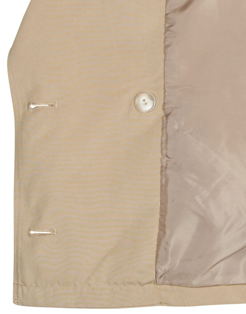 Trench Vero Moda VMCHLOE SHORT TRENCHCOAT Beige Trench Donna - 6