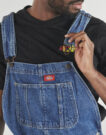 Tute / Jumpsuit Dickies LOOSE DENIM BIB CLASSIC BLUE Blu Tute / Jumpsuit Uomo - 5